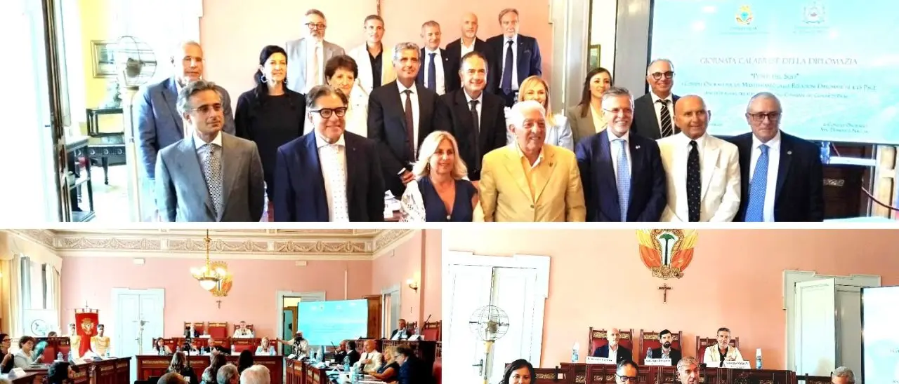 Palmi capitale del Mediterraneo con Ponti del Sud: 17 consoli onorari a confronto per la pace\n