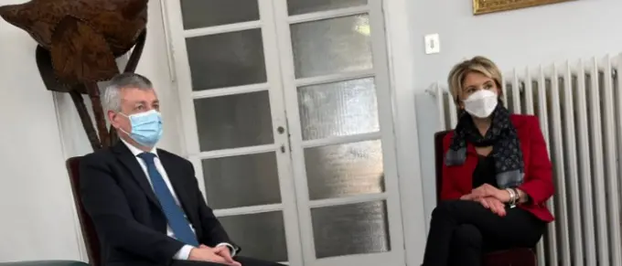 Il prefetto Zito dal sindaco di Vibo per il commiato prima di lasciare l’incarico