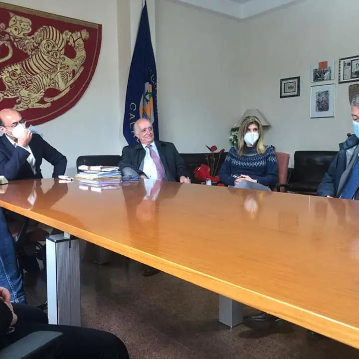 Mileto, visita di commiato del prefetto Zito al vescovo e al sindaco
