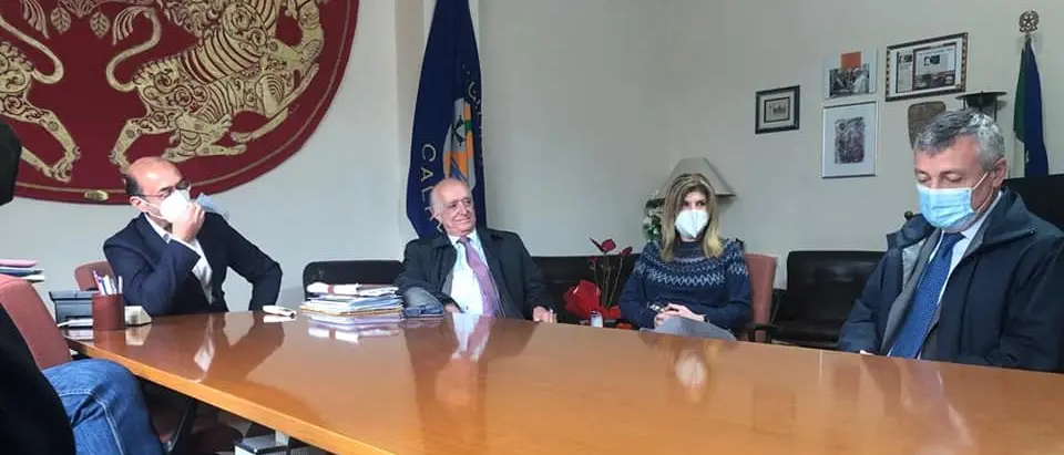 Mileto, visita di commiato del prefetto Zito al vescovo e al sindaco