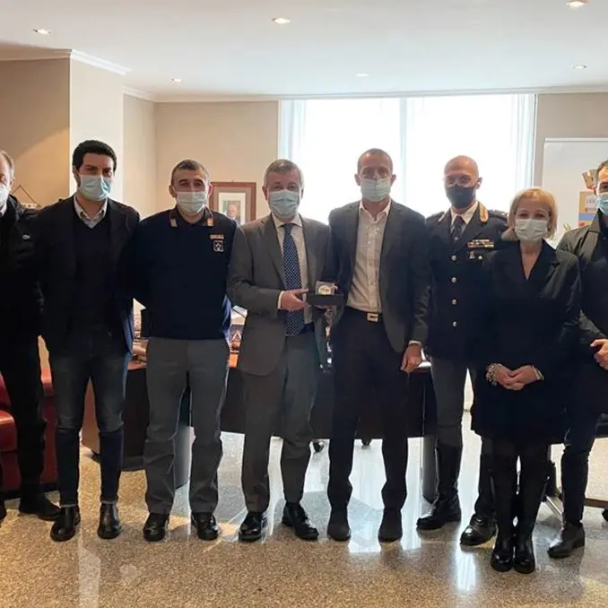 Vibo, il prefetto Zito in Questura per il saluto alla Polizia