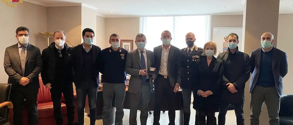 Vibo, il prefetto Zito in Questura per il saluto alla Polizia