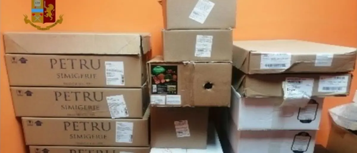 Trasportava prodotti scongelati, sequestro di carne e pesce nel Vibonese