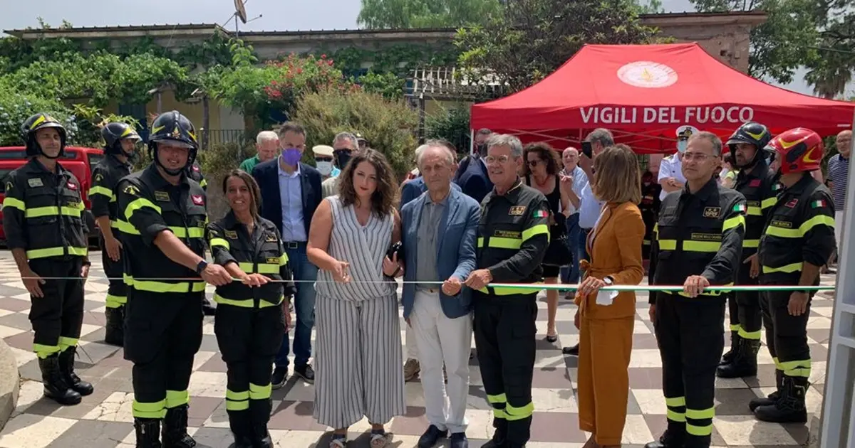 Ricadi, inaugurato il nuovo Distaccamento dei vigili del fuoco - Video