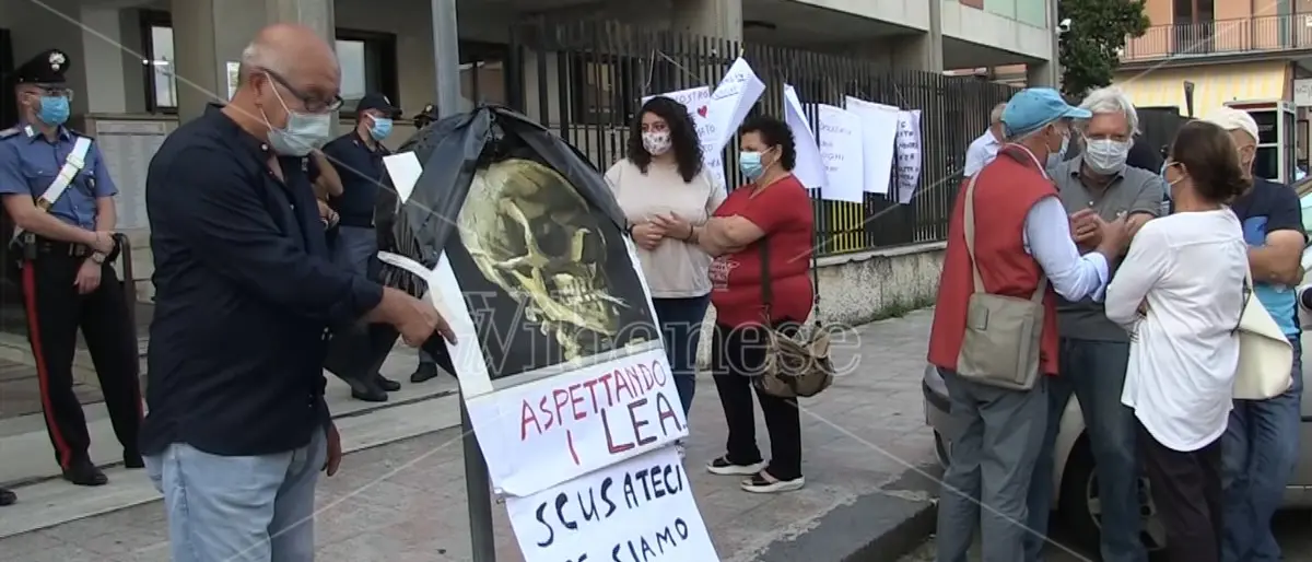 Da Nicotera a Vibo per chiedere una postazione 118 e guardia medica H24 -Video