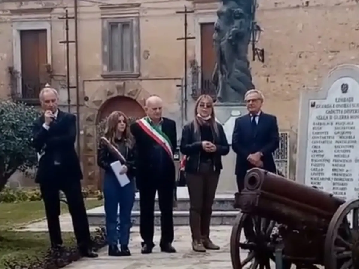 Limbadi inaugura la \"villa dei caduti\" e dà la cittadinanza onoraria al Milite ignoto