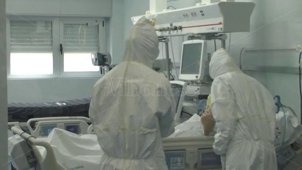 20200318 REGGIO CALABRIA Grande Ospedale Metropolitano, emergenza Covid-19. Reparto di Terapia Intensiva. Foto Marco Costantino