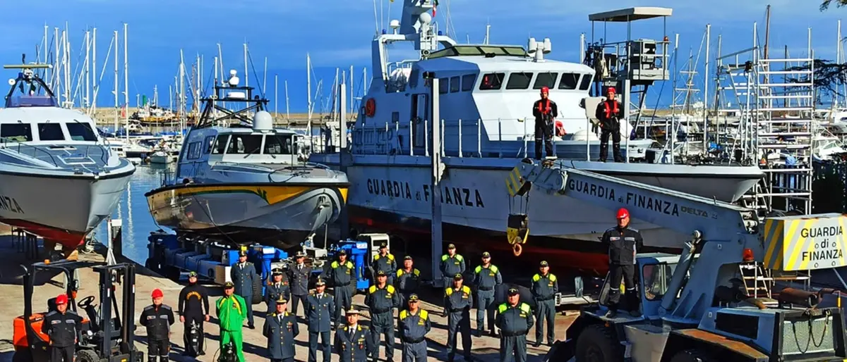 Vibo Marina, stazione navale Finanza: grande polo logistico al servizio del territorio