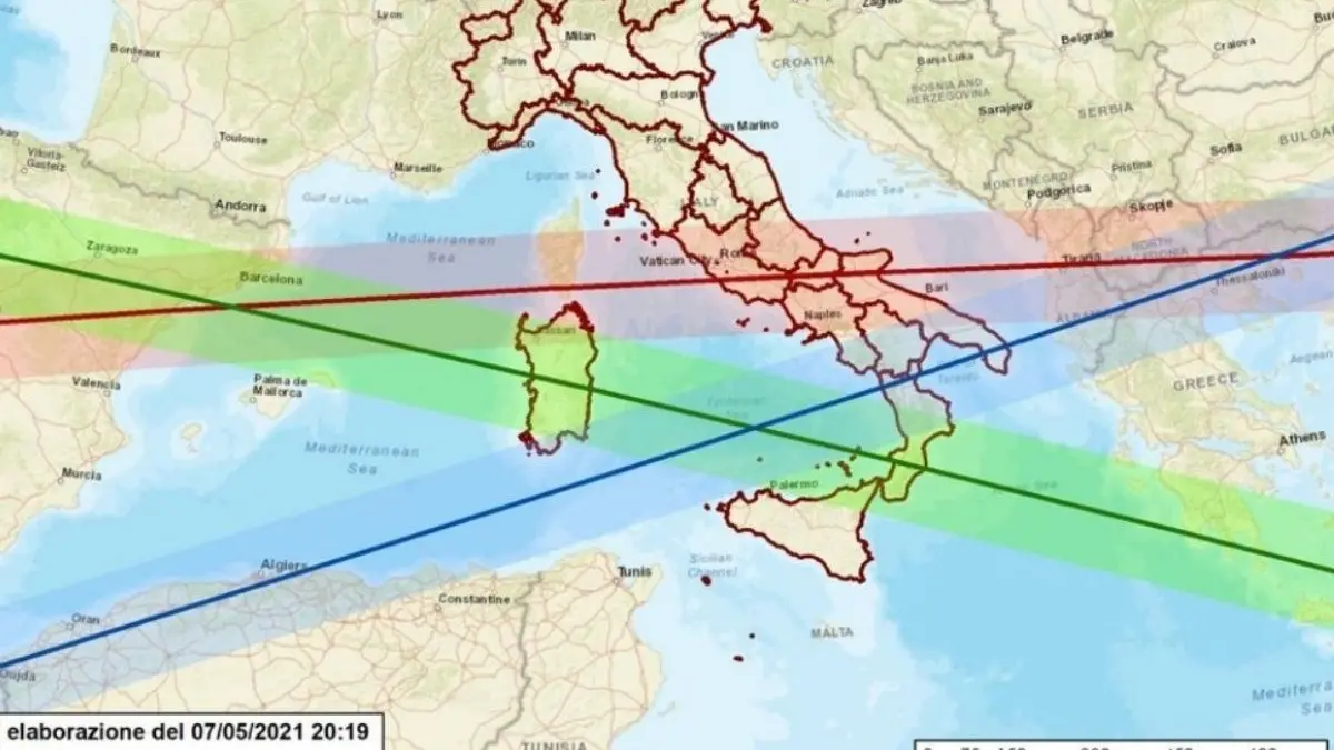 Calabria sulla traiettoria del razzo cinese: ecco dove passerà e perché è fuori controllo