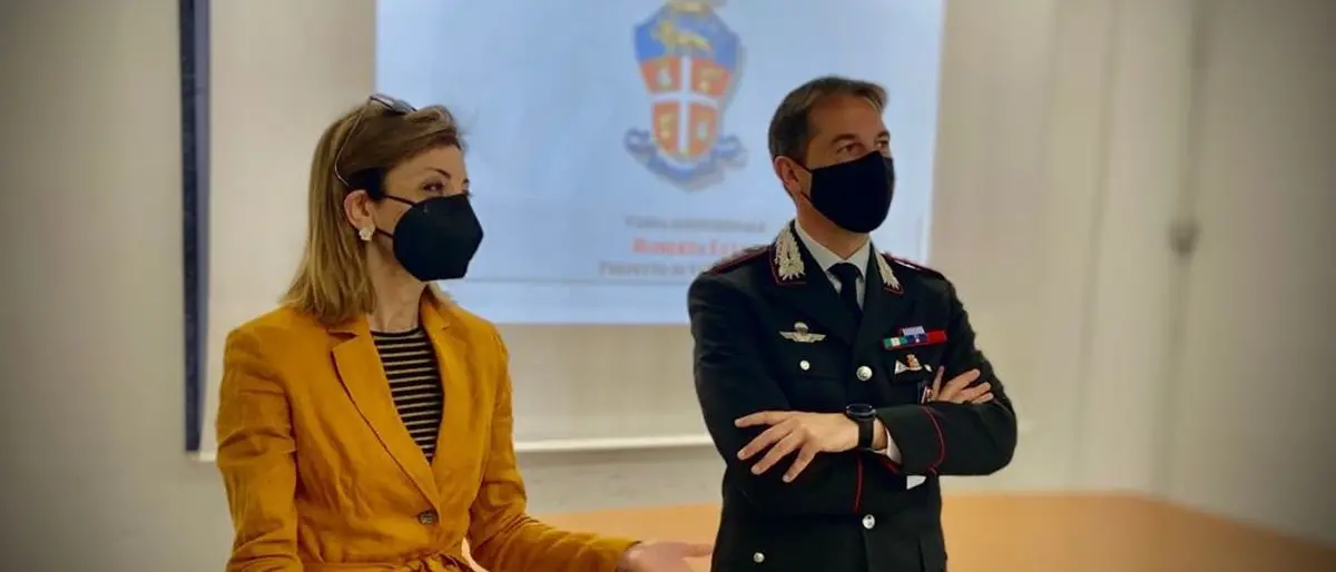 Vibo, il neo prefetto Roberta Lulli in visita al Comando provinciale dei carabinieri