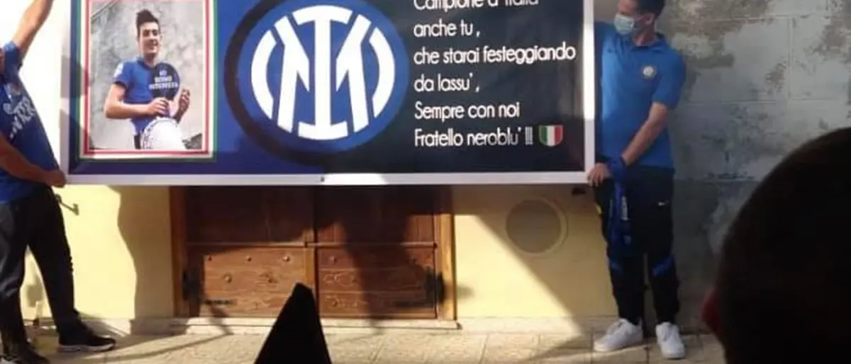 Inter campione d’Italia, a Mileto il corteo omaggia Francesco Prestia Lamberti