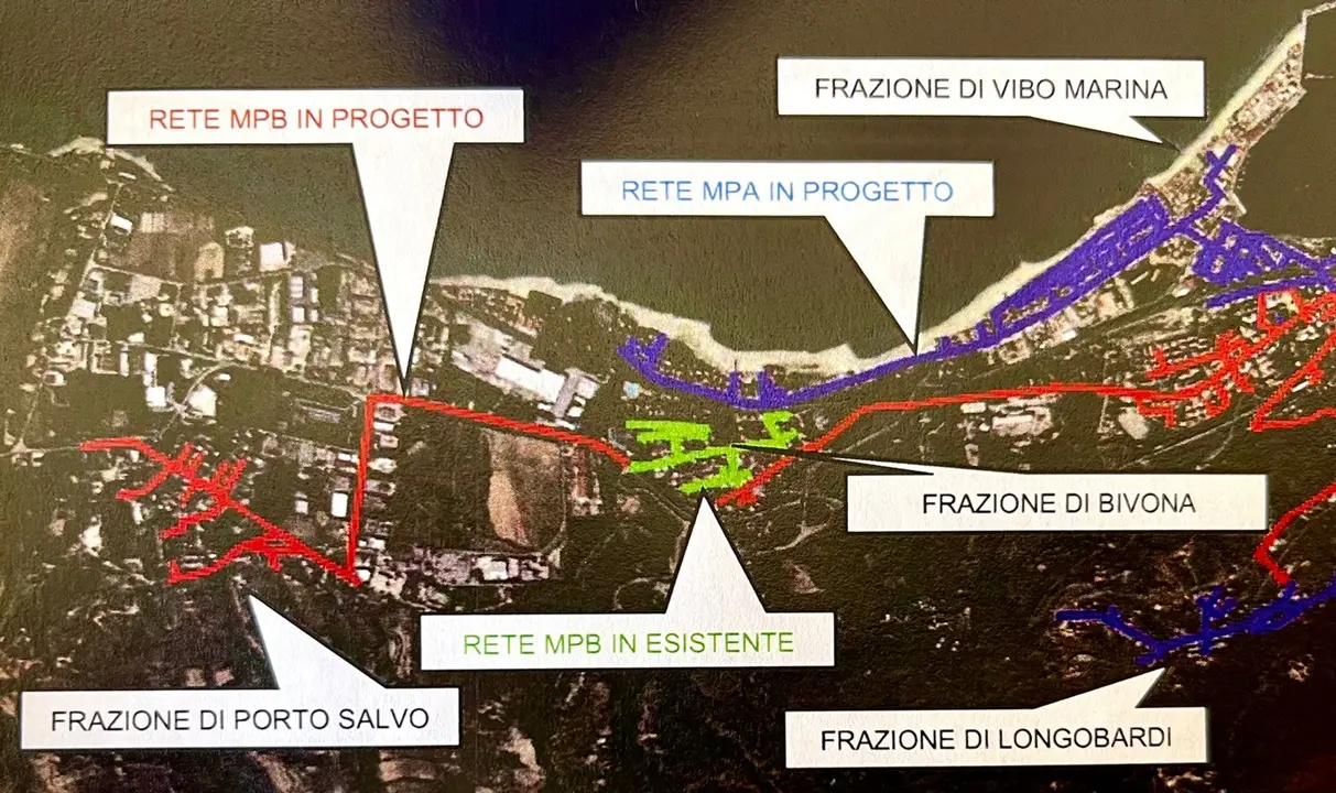 Vibo, il metano arriva nelle frazioni marine: lavori al via il 31 maggio