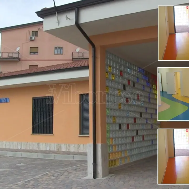 Vibo, presentati i nuovi locali della scuola d’infanzia di via Palach: «A settembre bimbi di nuovo in classe»