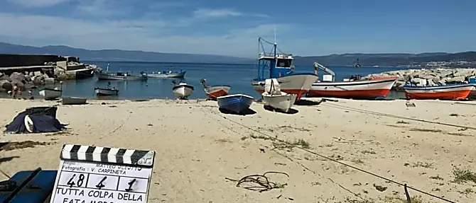 Dal mulino alla torretta, Briatico protagonista delle riprese del film Tutta colpa della fata Morgana