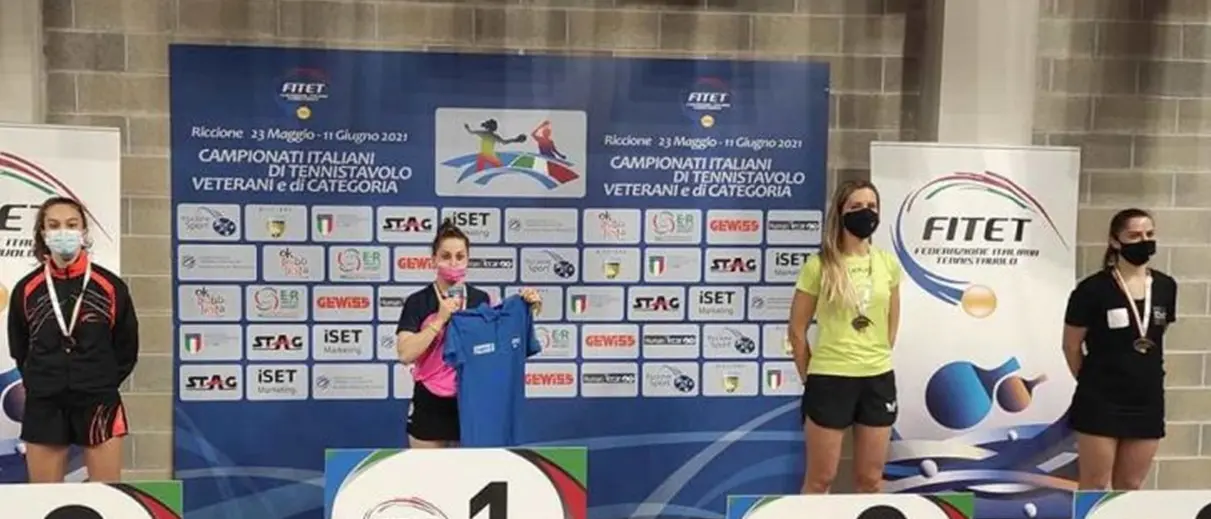 Miriam Carnovale medaglia d’argento nel campionato italiano di tennistavolo