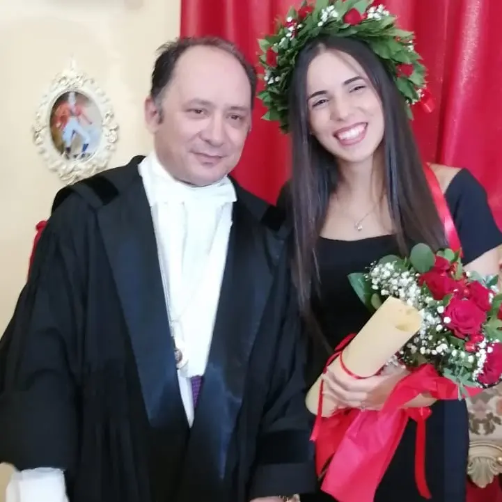 Antonella, dal 110 e lode all’Istituto di criminologia di Vibo alla Marina militare