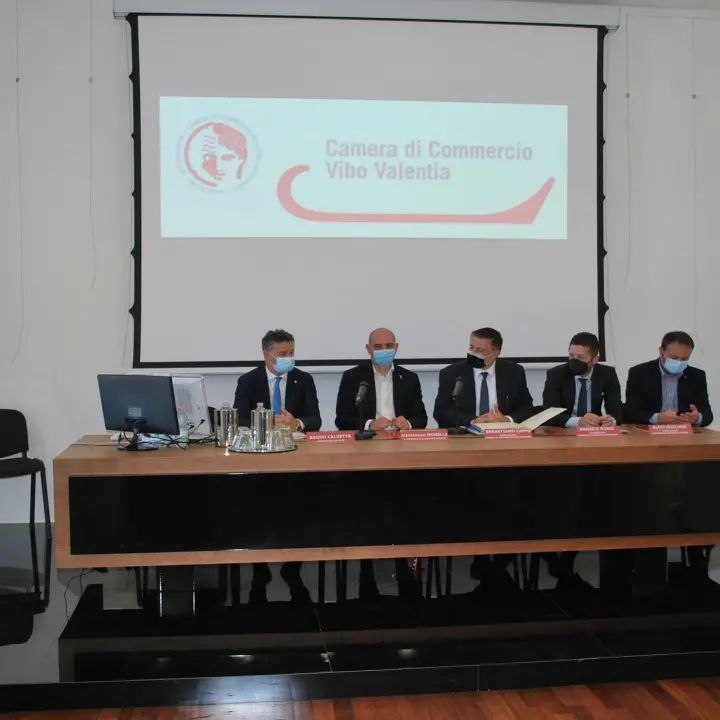 Il vice ministro Morelli alla Camera di Commercio prende impegni sul porto di Vibo