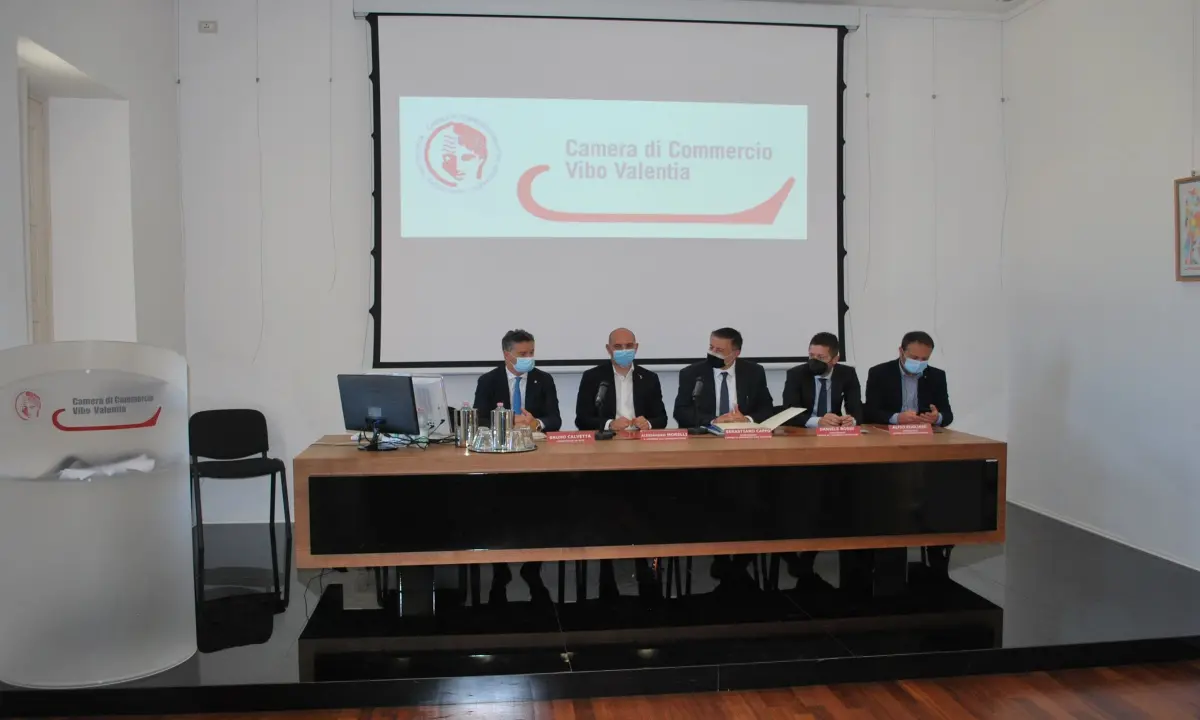 Il vice ministro Morelli alla Camera di Commercio prende impegni sul porto di Vibo