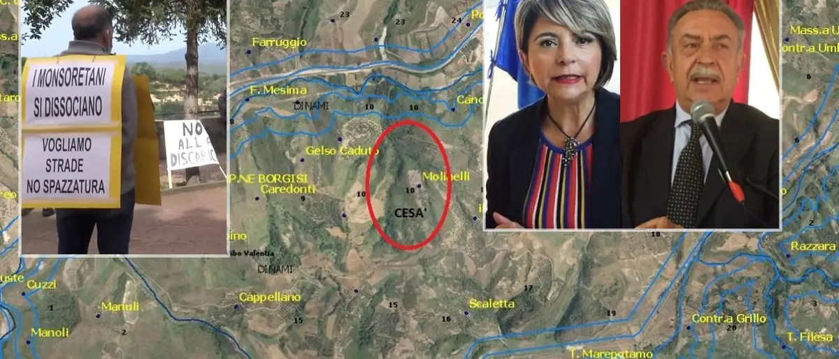 Discarica a Dinami, il sindaco di Vibo difende la scelta fra le proteste dei residenti