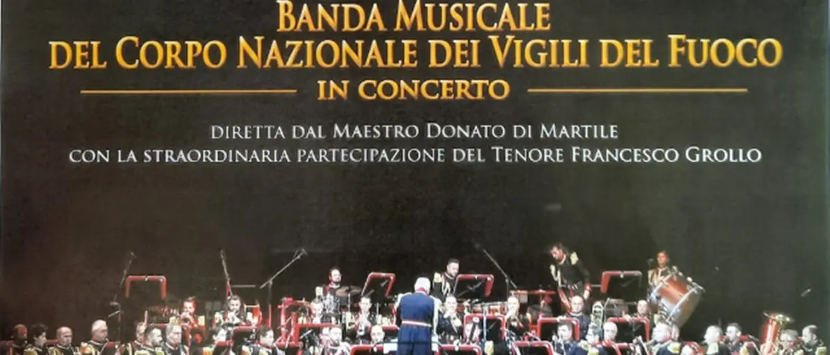 La banda musicale dei Vigili del Fuoco in concerto lunedì a Vibo Valentia