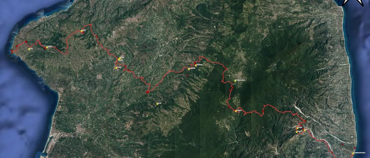 Parco delle Serre, in cammino da Capo Vaticano a Monasterace Marina