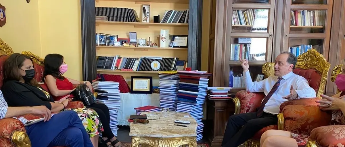 Istituto criminologia Vibo, Dalila Nesci incontra il rettore Saverio Fortunato