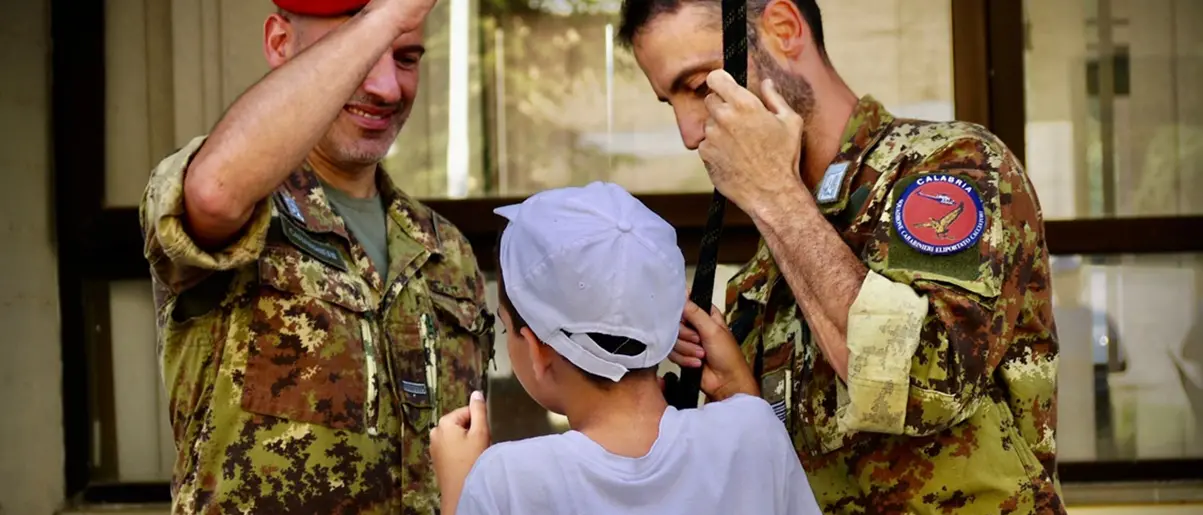 Vibo, bimbi autistici e Cacciatori di Calabria insieme per un giorno - Foto