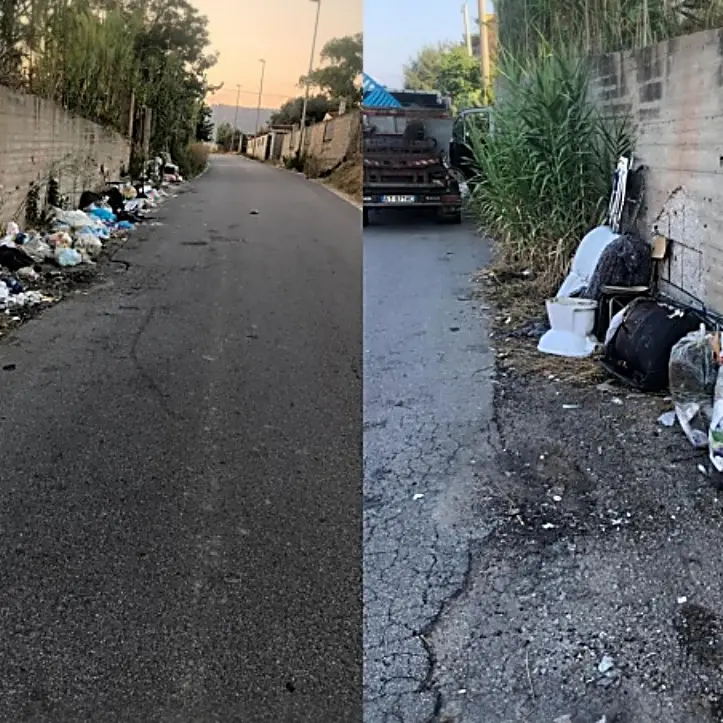 Rifiuti lasciati per strada, a Briatico è lotta agli incivili: «Aiutateci a scovarli»