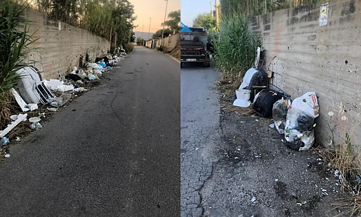 Rifiuti lasciati per strada, a Briatico è lotta agli incivili: «Aiutateci a scovarli»