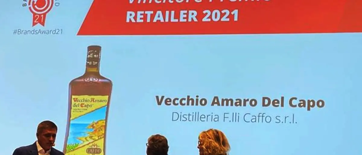 Vecchio Amaro del Capo trionfa al prestigioso Brands Award 2021