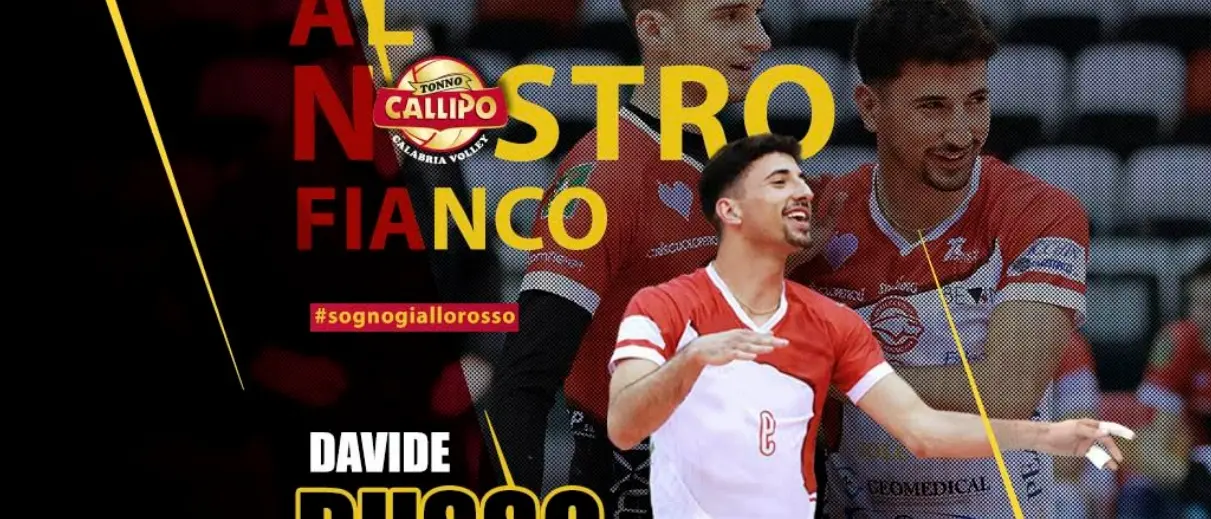 Volley, la Tonno Callipo si rinforza in seconda linea con l'arrivo dell'azzurro Davide Russo