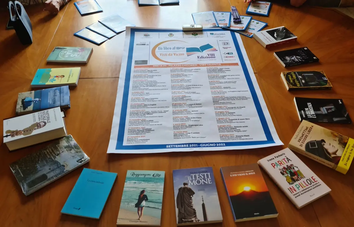 Vibo, continua la rassegna \"Un libro al mese\": stasera nuovo appuntamento