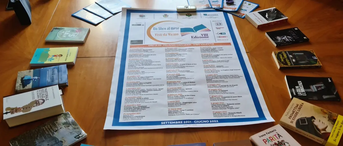 Vibo, a Palazzo Gagliardi ultimo appuntamento con la rassegna \"Un libro al mese\"