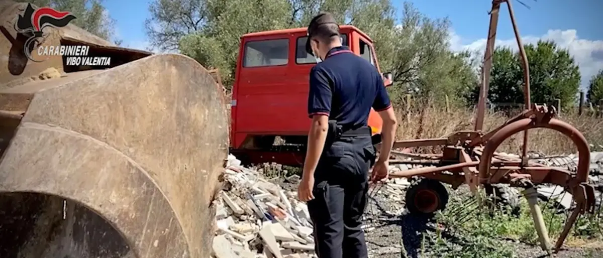 Vibonese, discarica abusiva e animali privi di cure: scatta il sequestro-Video