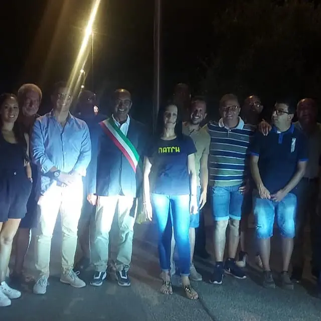 Attivato il nuovo corpo illuminante tra Mileto a Paravati