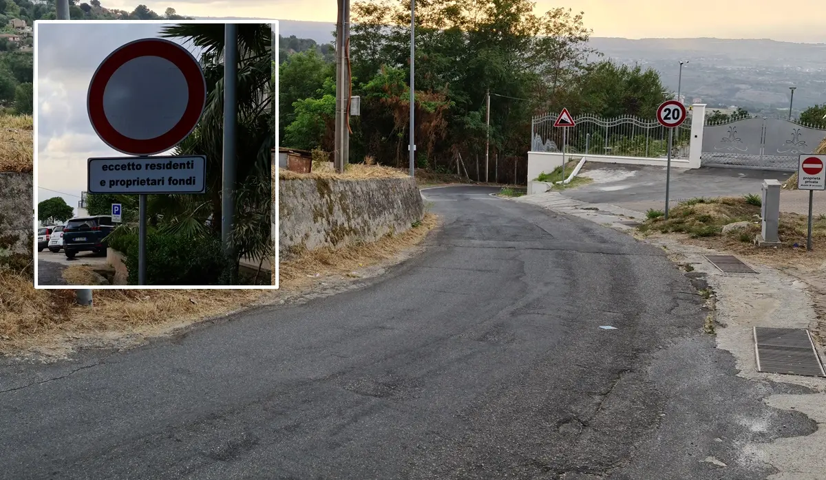 Vibo, strada Candrilli-Cancello Rosso: l'inaugurazione in pompa magna e poi la chiusura - Video