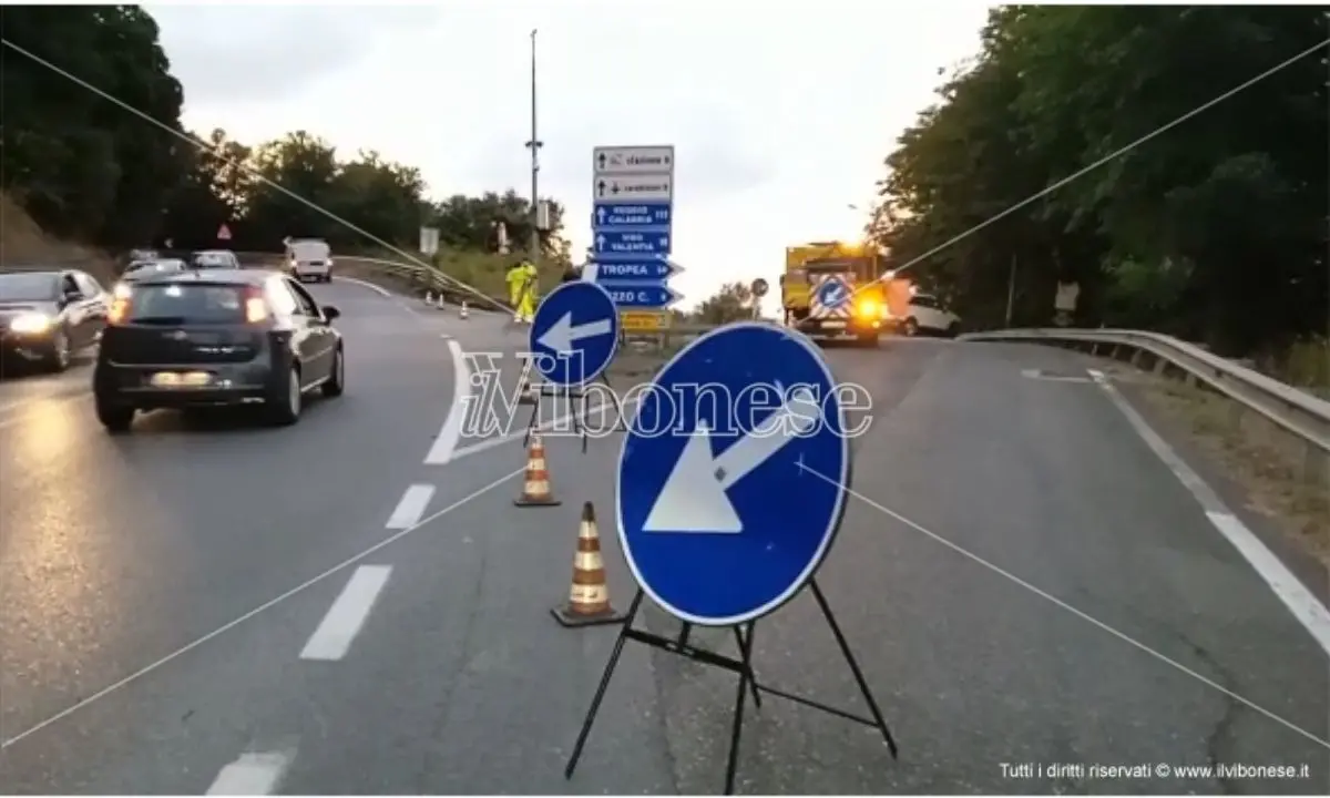 Pizzo, code e disagi nei pressi dello svincolo dell'Angitola