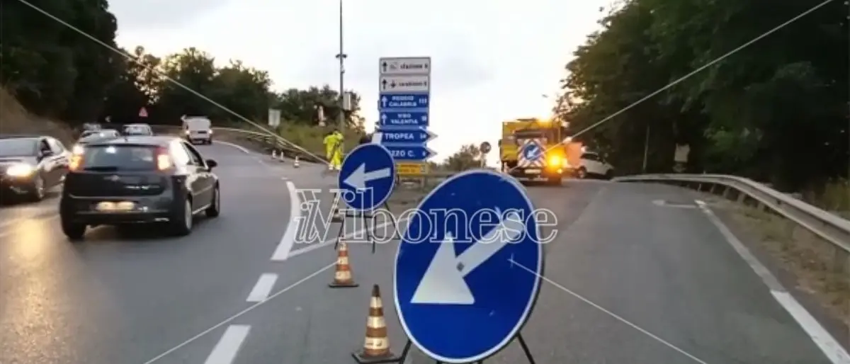 Pizzo, code e disagi nei pressi dello svincolo dell'Angitola