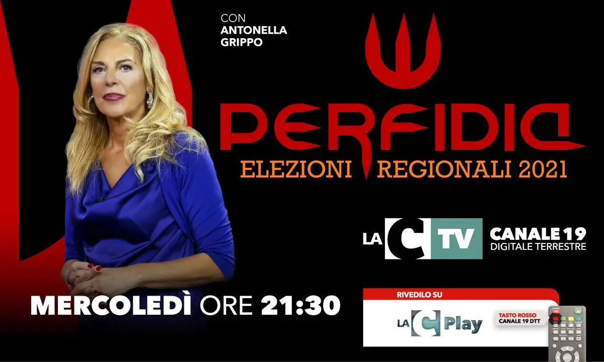 Al via la nuova edizione di Perfidia: De Magistris primo ospite di Antonella Grippo - VIDEO