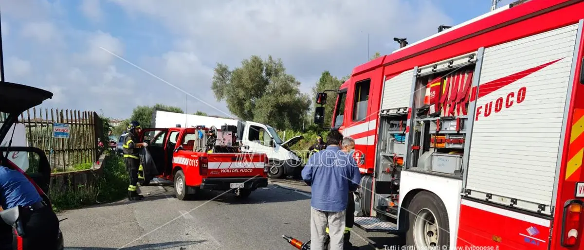 Incidente stradale a Vibo, due i feriti