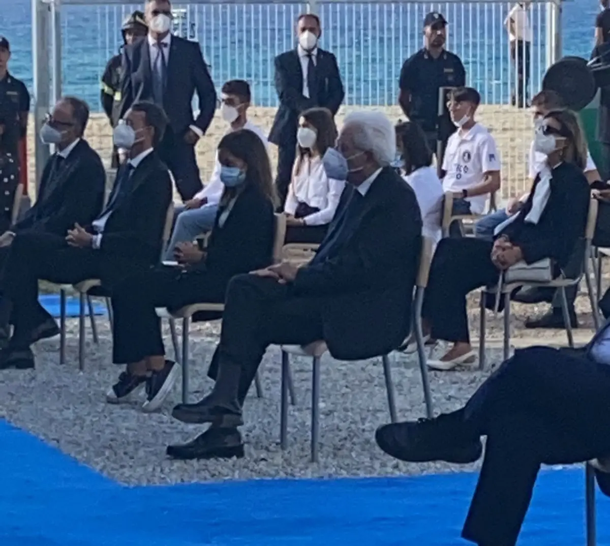 Nuovo anno scolastico: il Capo dello Stato Mattarella è arrivato a Pizzo - Video