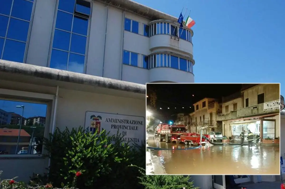 Lavori per l’alluvione del 2018: indagati due dipendenti della Provincia di Vibo