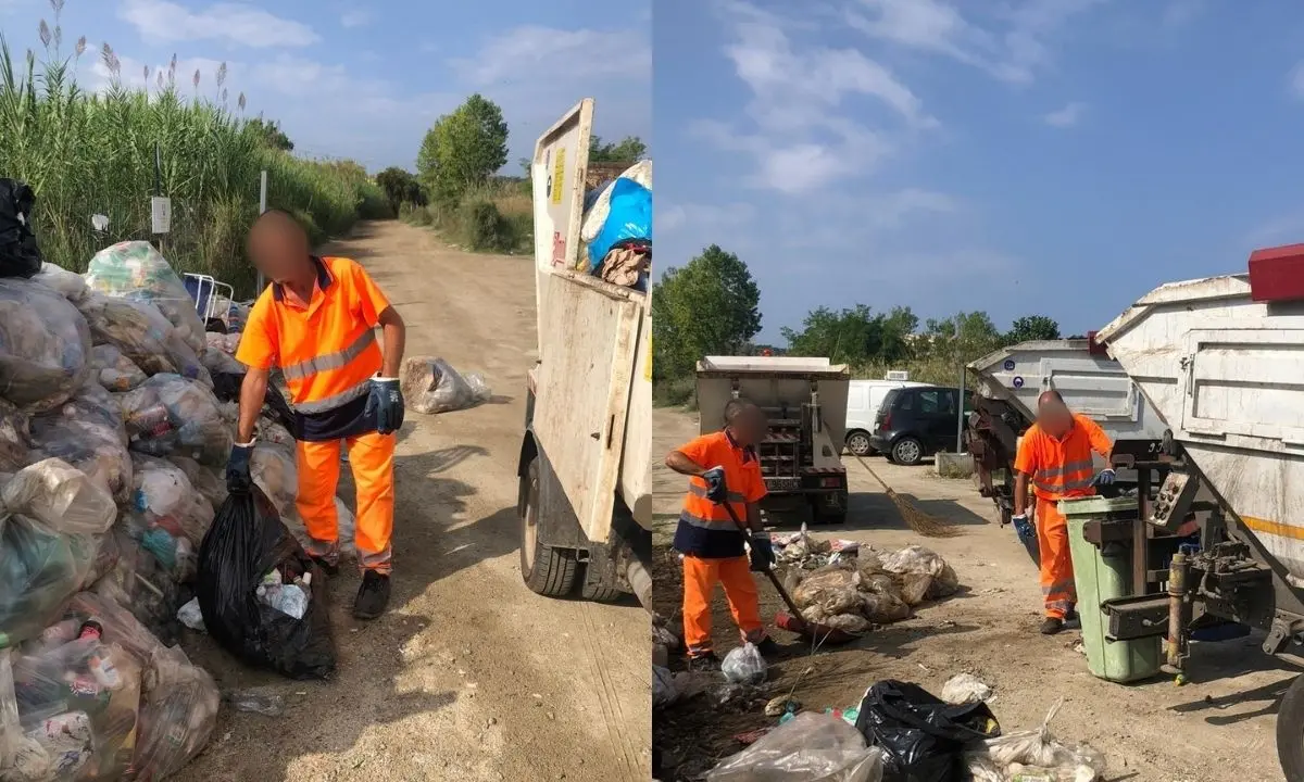 Montagne di rifiuti a pochi metri dalla spiaggia, nuove bonifiche a Briatico