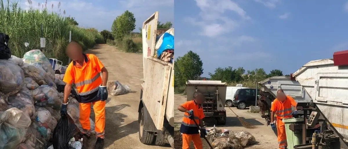 Montagne di rifiuti a pochi metri dalla spiaggia, nuove bonifiche a Briatico