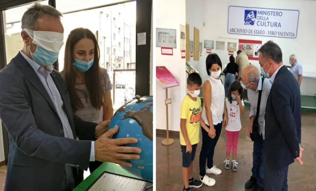 L'arte oltre ogni disabilità, successo per la mostra all’Archivio di Stato di Vibo