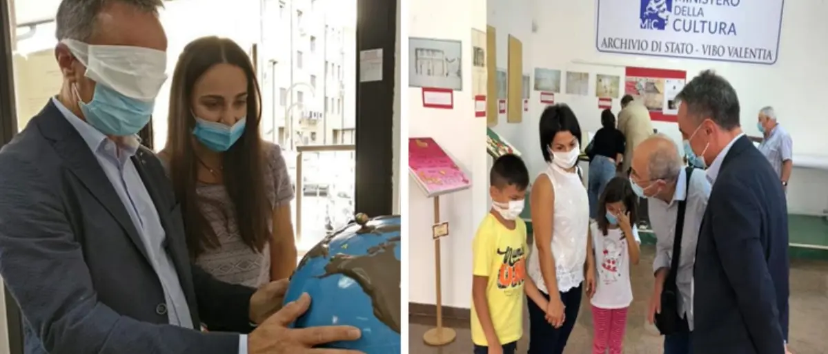 L'arte oltre ogni disabilità, successo per la mostra all’Archivio di Stato di Vibo