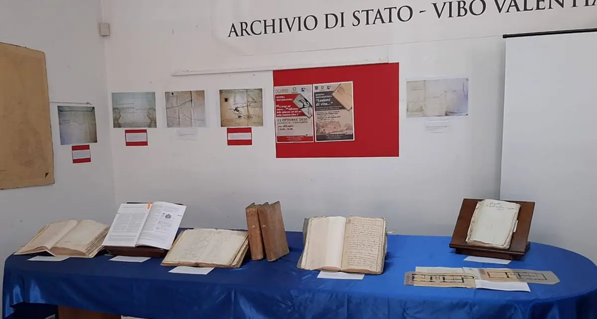 L’archivio di Stato di Vibo apre per le Giornate europee del patrimonio: in mostra i “due Risorgimenti d’Italia”\n