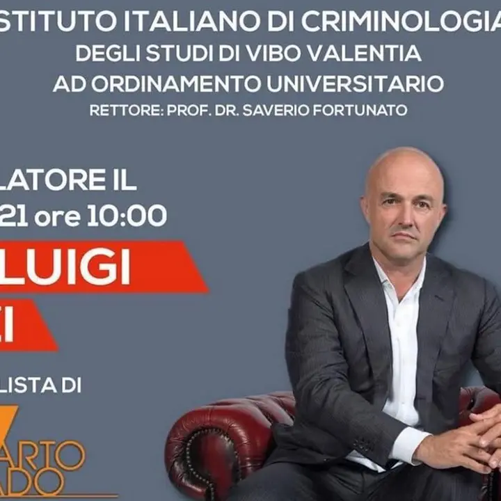 Gianluigi Nuzzi ritorna all’Istituto Italiano di Criminologia di Vibo Valentia