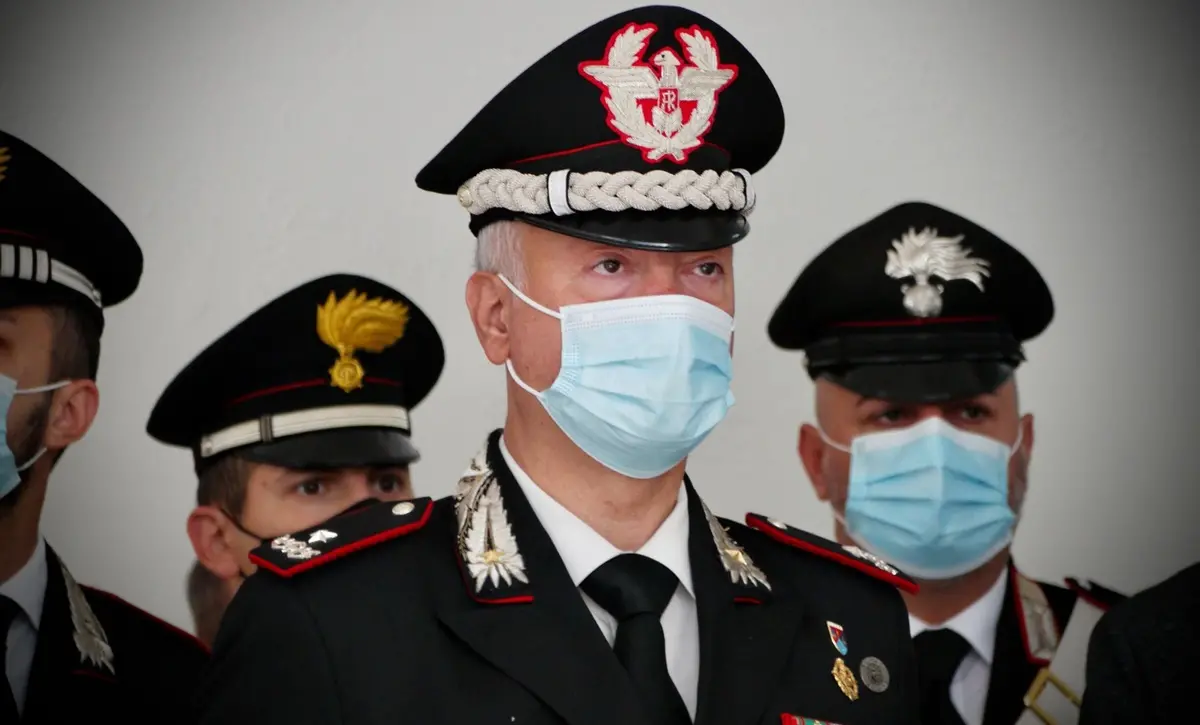 Il comandante della Legione Carabinieri Calabria Salsano in visita nel Vibonese - Foto