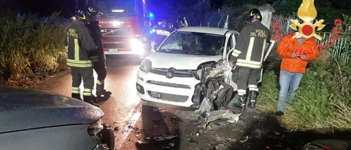 Incidente tra 3 auto lungo la statale 19 nei pressi dello svincolo A2 Pizzo